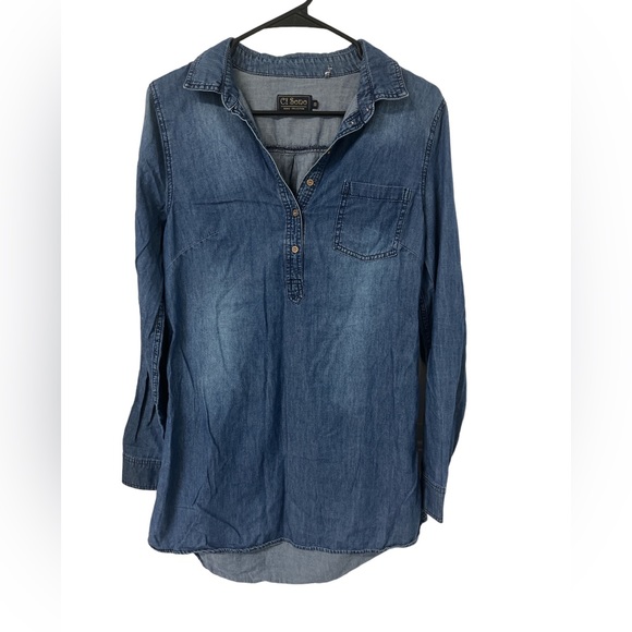 Ci Sono collection denim dress size medium - Picture 3 of 4